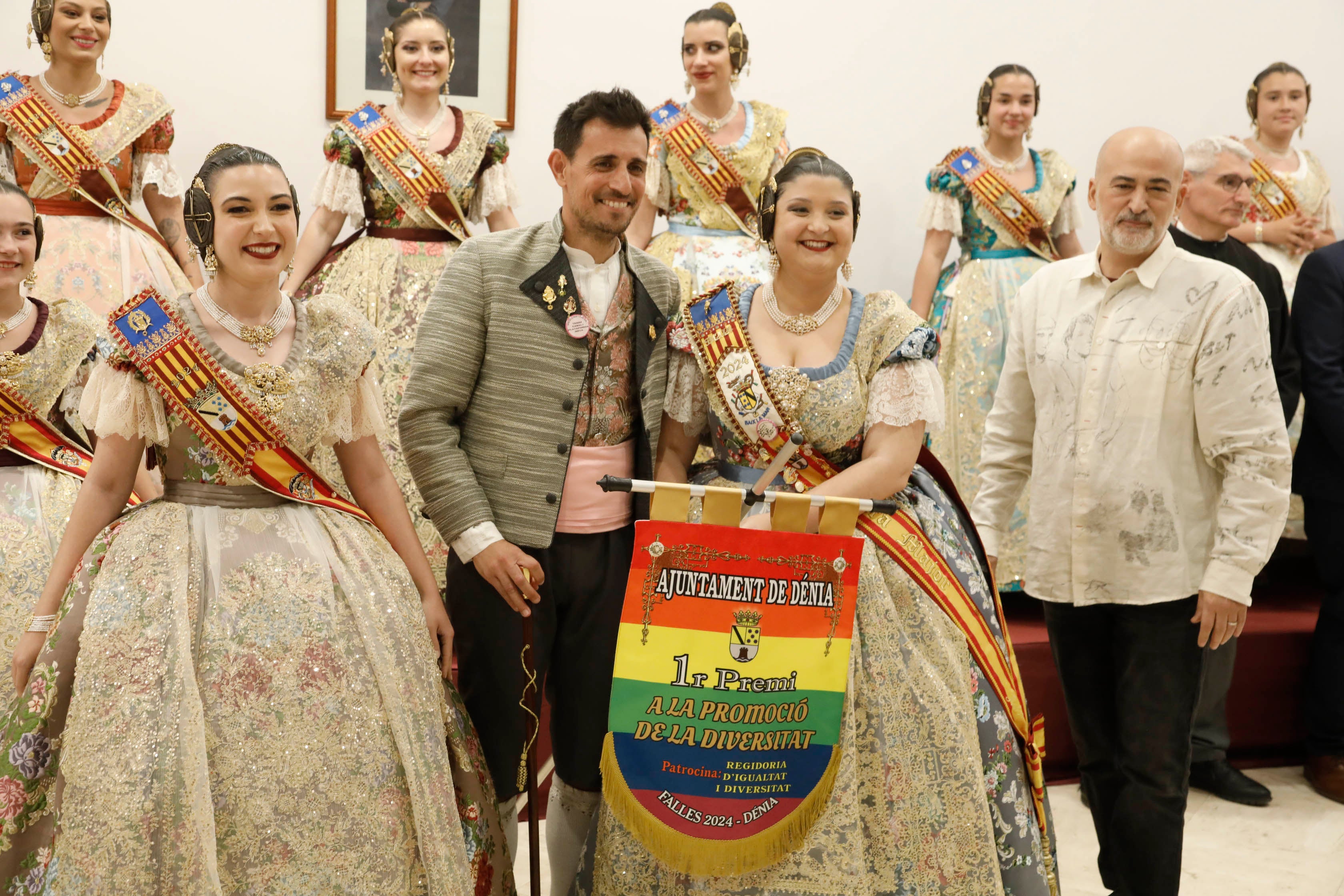 Entrega de los premios de las Fallas de Dénia