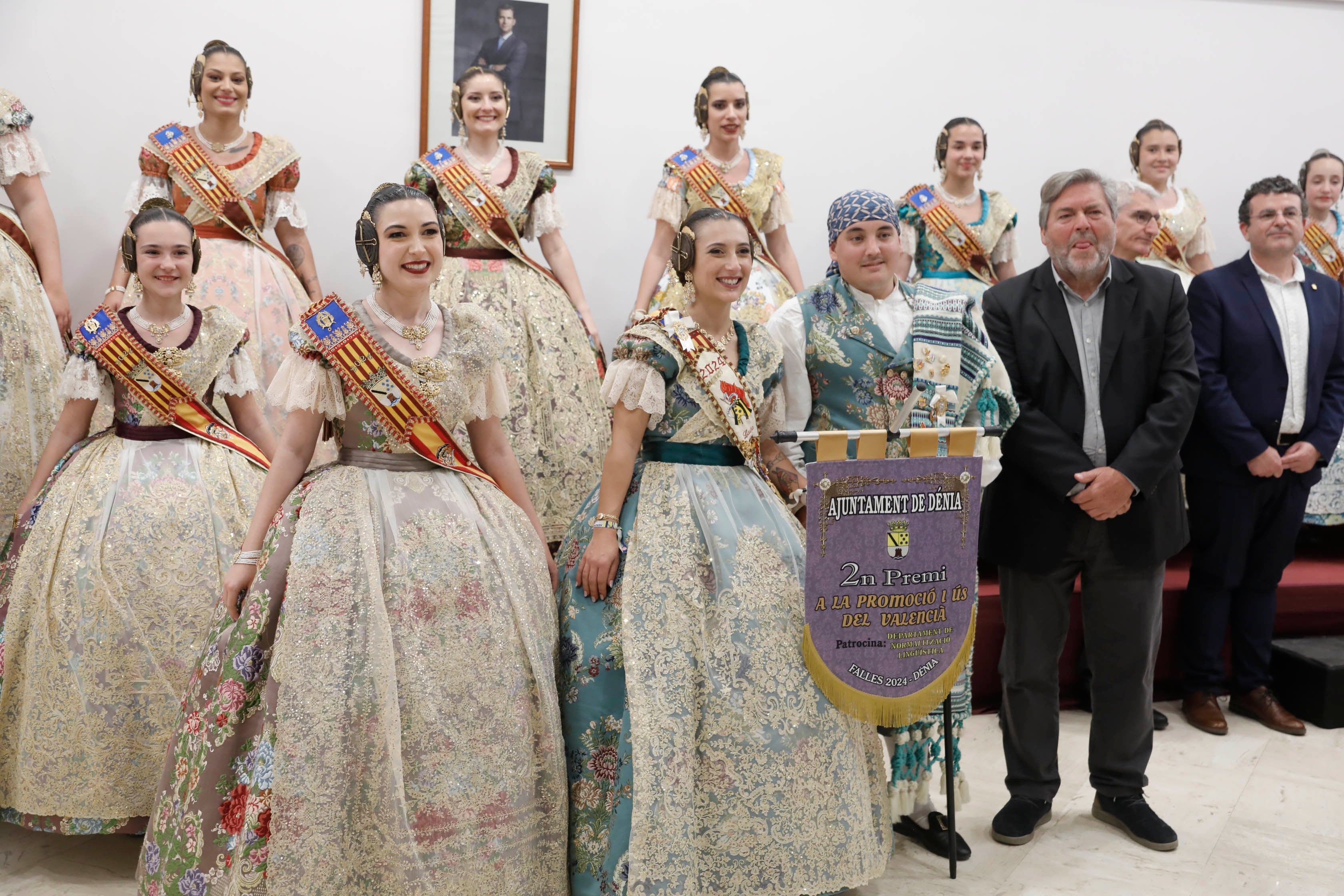 Entrega de los premios de las Fallas de Dénia