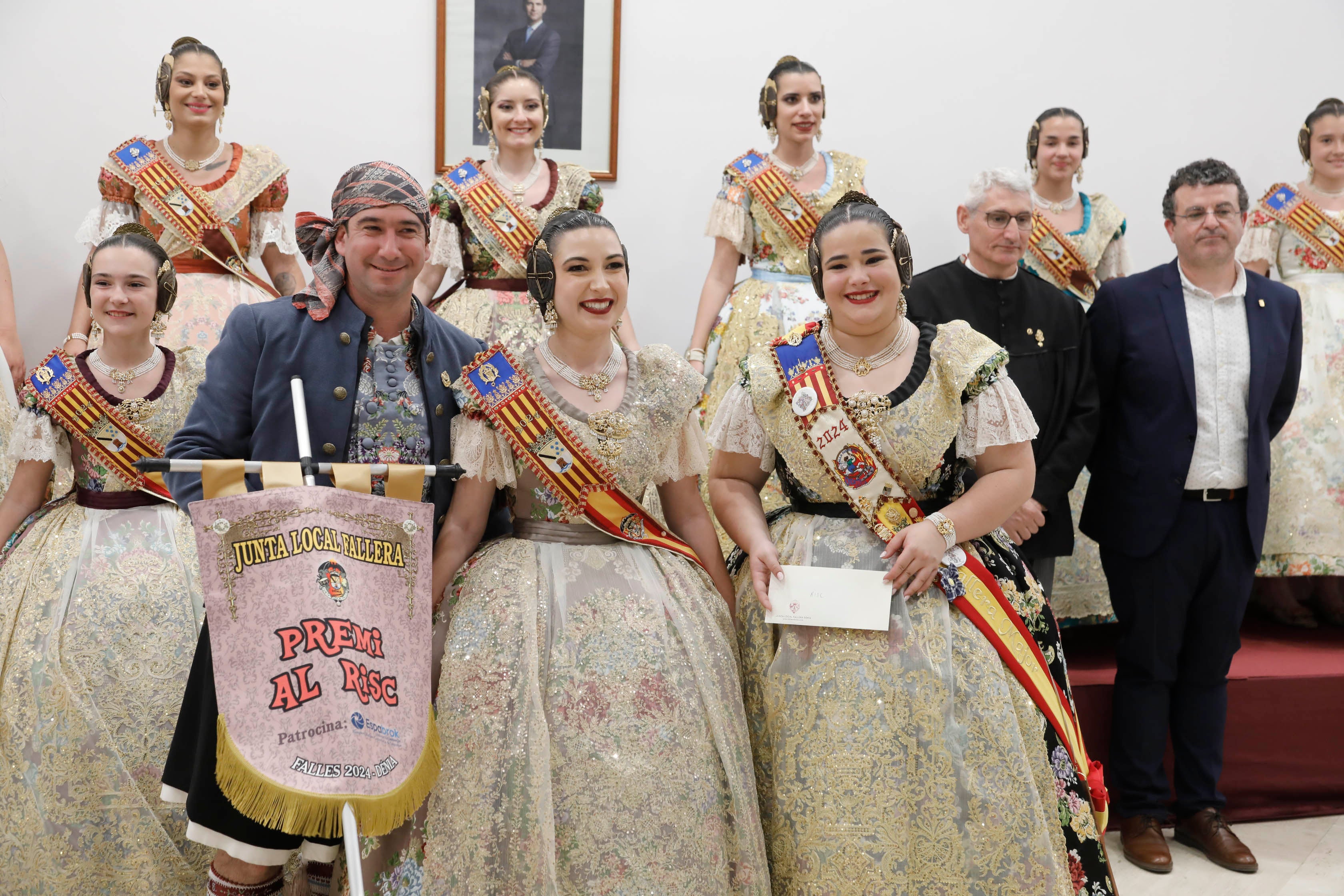 Entrega de los premios de las Fallas de Dénia
