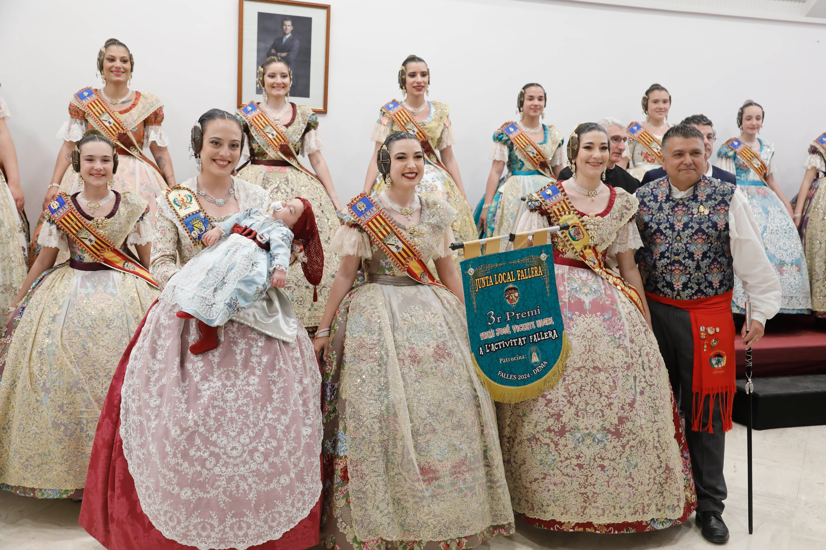 Entrega de los premios de las Fallas de Dénia