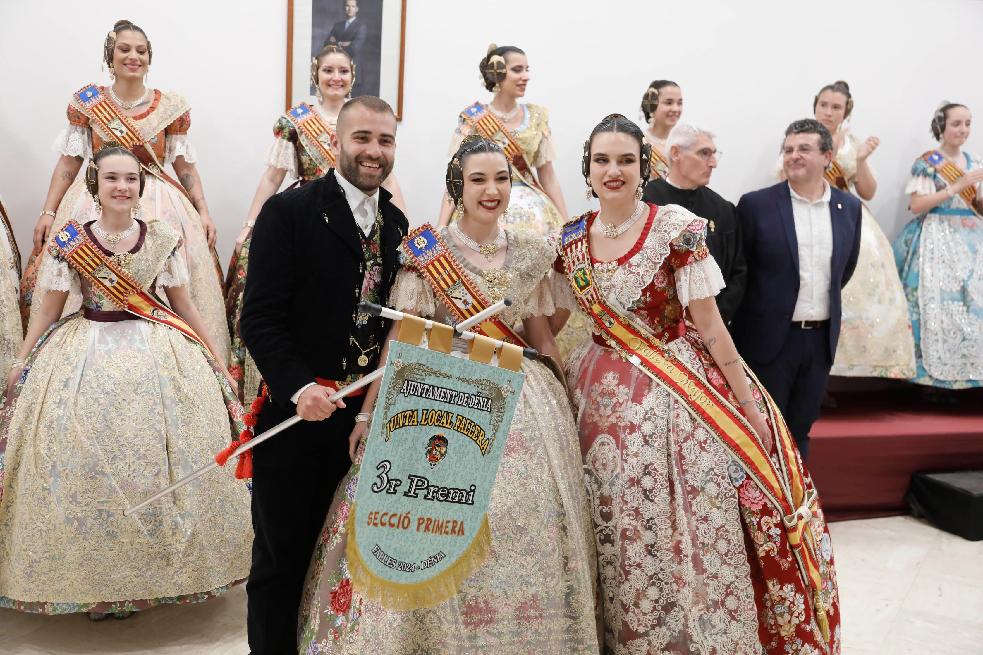 Entrega de los premios de las Fallas de Dénia