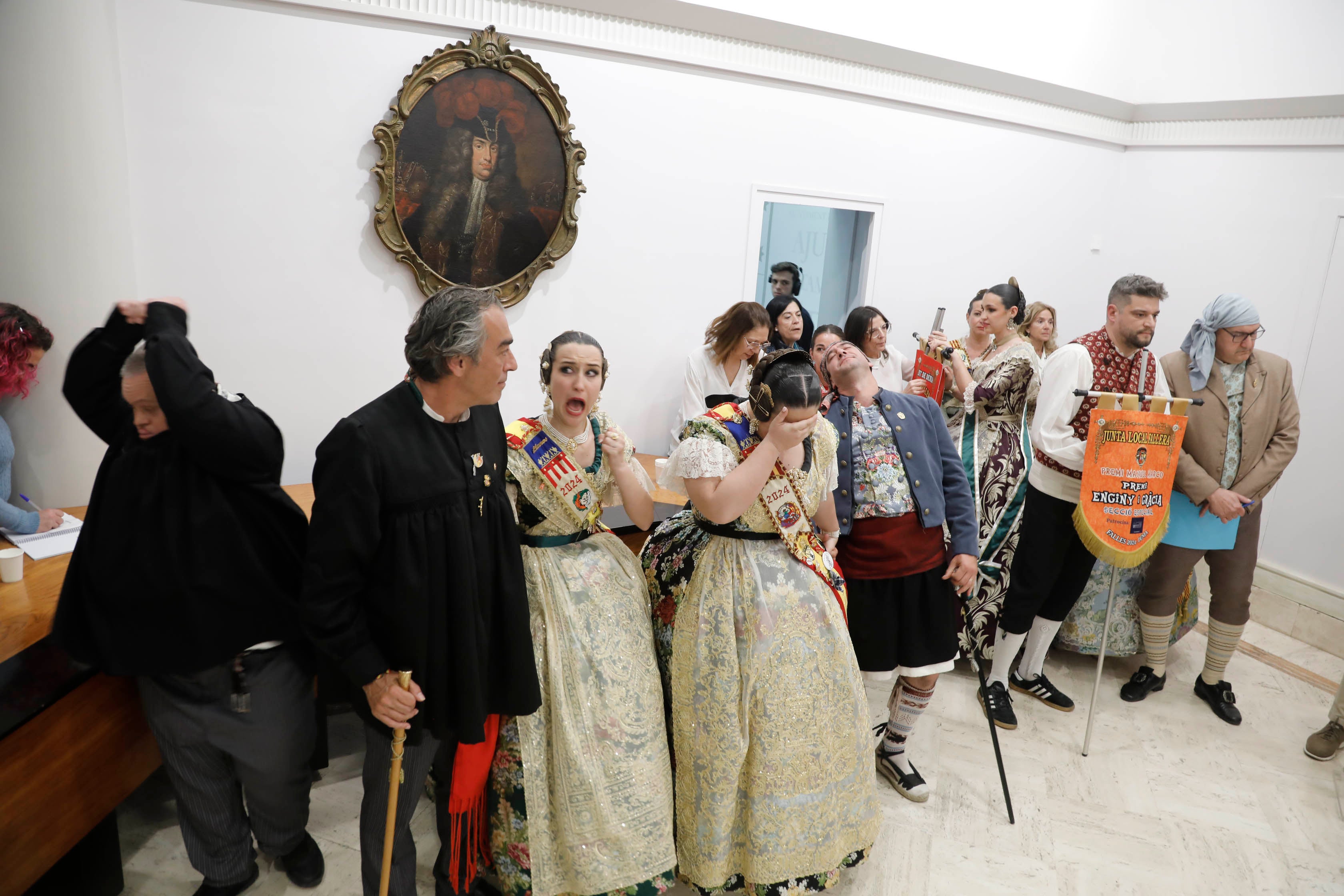 Entrega de los premios de las Fallas de Dénia