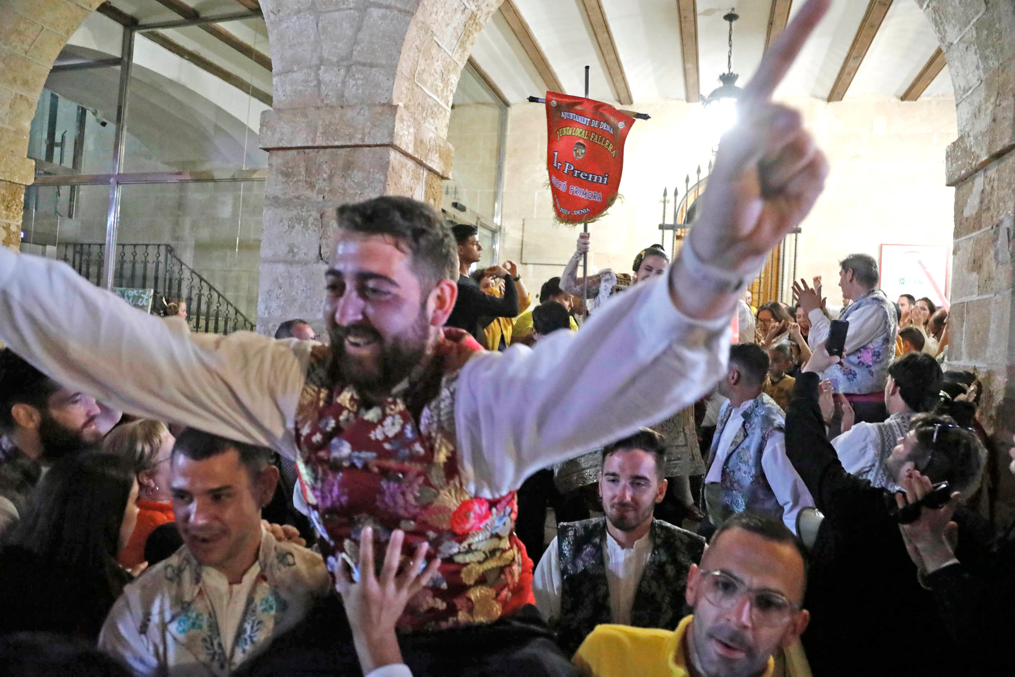 Entrega de los premios de las Fallas de Dénia
