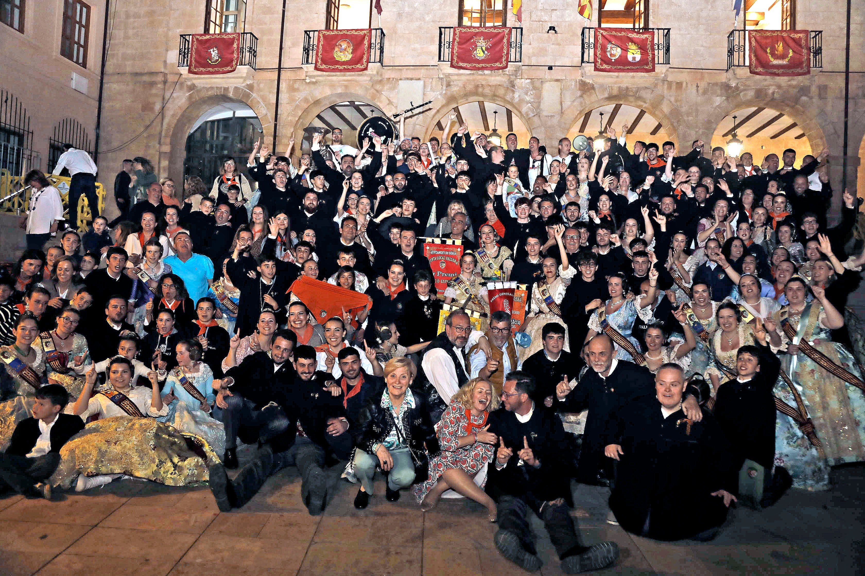 Entrega de los premios de las Fallas de Dénia