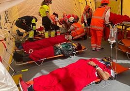 Masivo simulacro de terremoto en Torrevieja: 14.000 alumnos y más de un centenar de efectivos