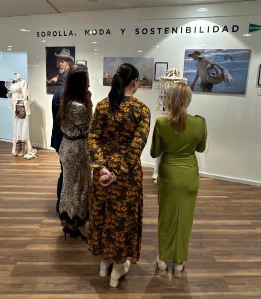 inauguración de la exposición 'Sorolla, moda y sostenibilidad'.