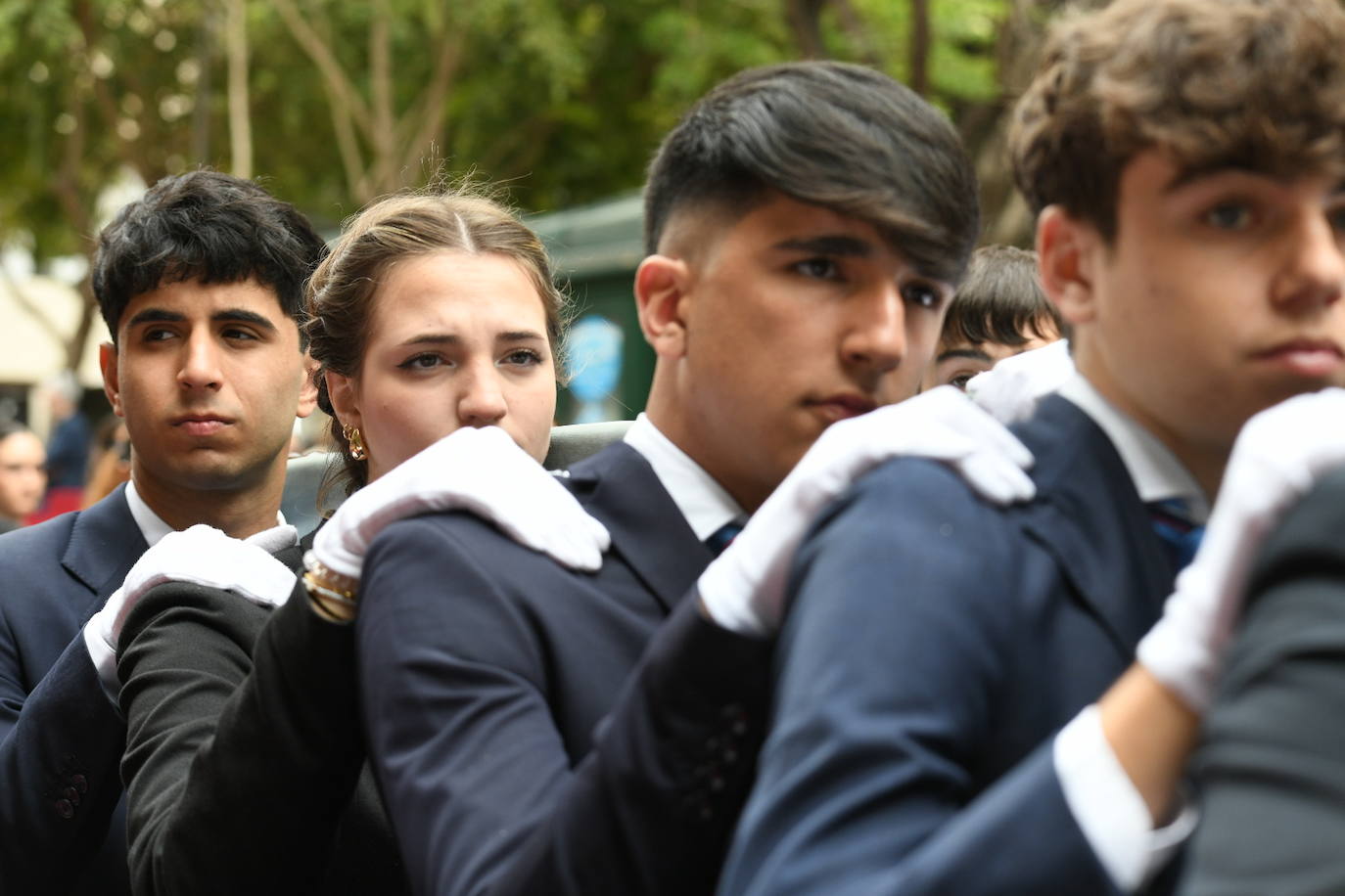 Palmas, ramas de olivo y los primeros pasos abren la carrera oficial de la Semana Santa alicantina