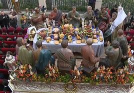 Procesión de la Santa Cena en Alicante.