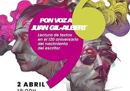 Detalle del cartel promocional de la iniciativa.