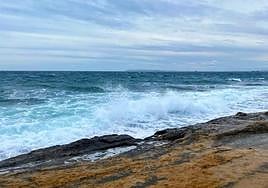 Oleaje registrado en llitoral alicantino durante este fin de semana,