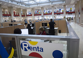 Oficina de la Agencia Tributaria.