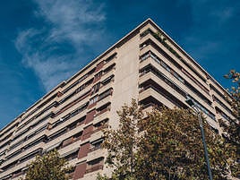 Una edificio de viviendas en Alicante.