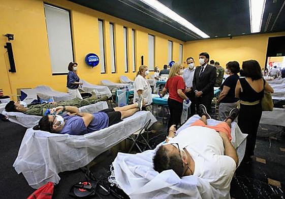 Jornada de donación de sangre celebrada en el MARQ.