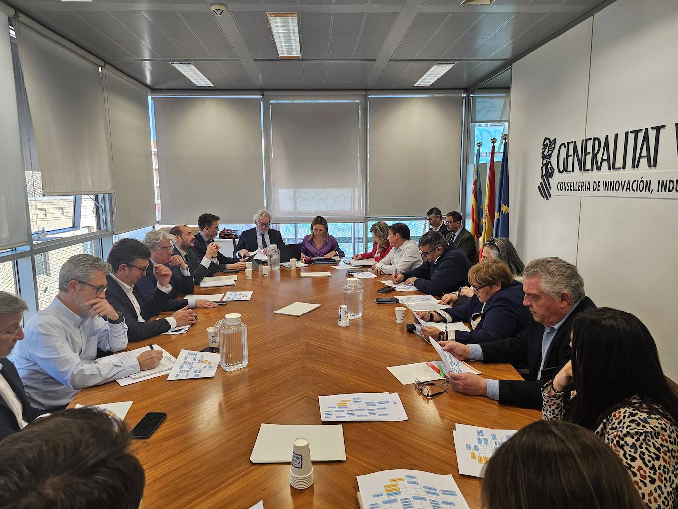 Imagen de la reunión