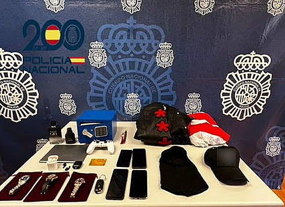 Materiales requisados.