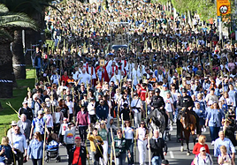 Romería de la Santa Faz 2024.