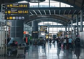 Una imagen de la terminal del aeropuerto Alicante-Elche.