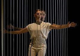 Asun Noales en el espectáculo 'Sempere', candidato a los premios Max.