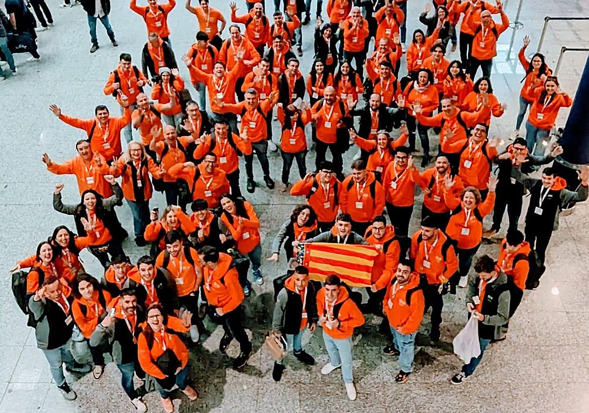 Delegación valenciana en la 'Spain Skills 2024'.