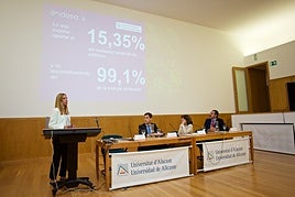 Presentación de las nuevas instalaciones fotovoltaicas en la UA.