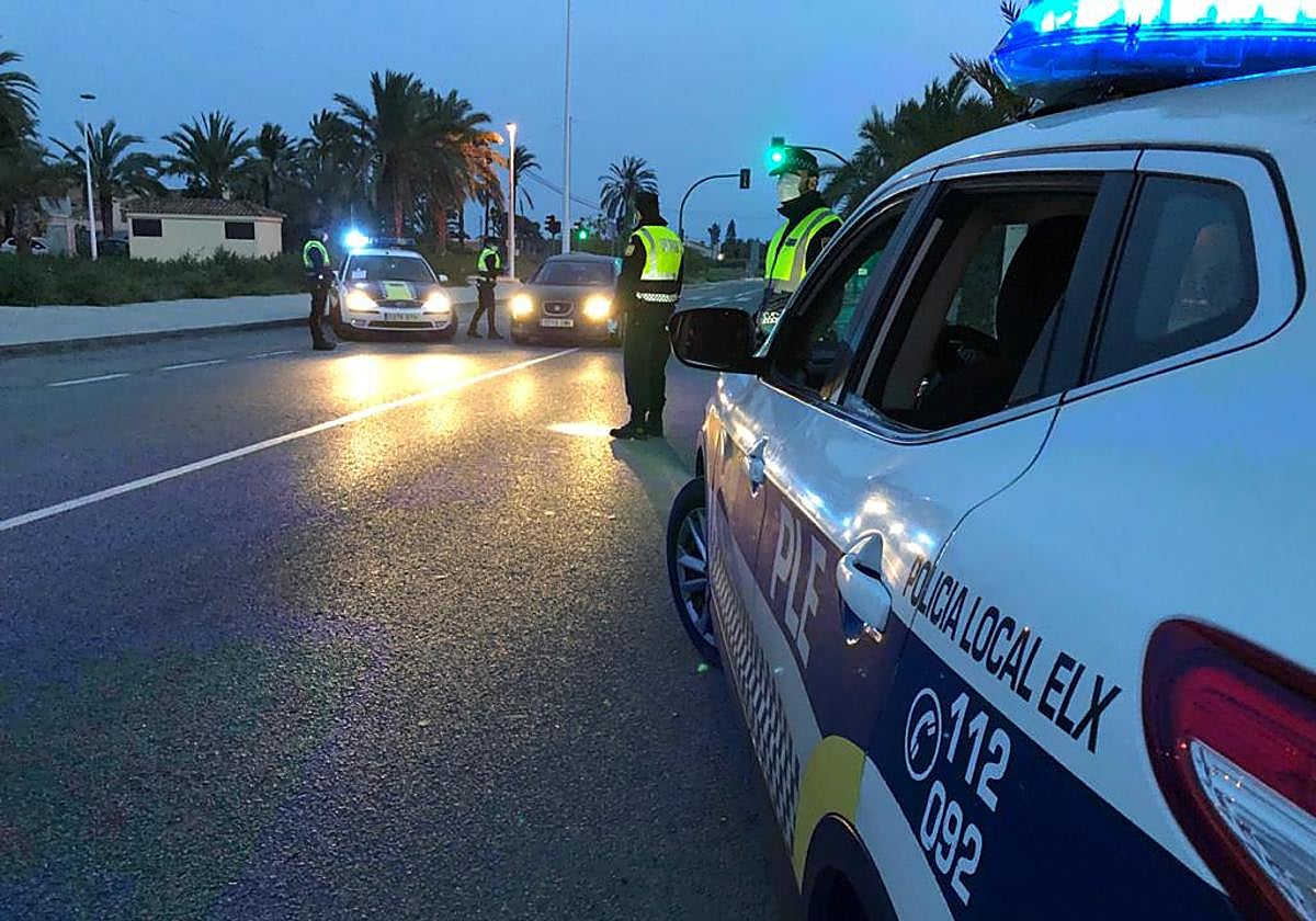 Imagen de archivo de la Policía Local de Elche.