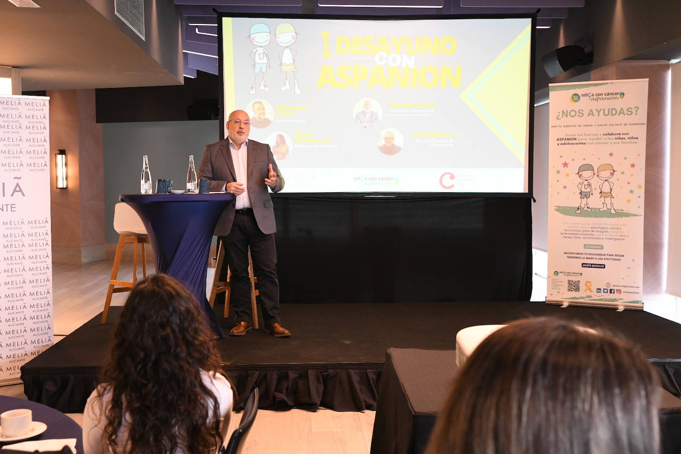 Así ha sido el I Desayuno con Aspanion celebrado en Alicante