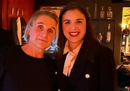 Nayma Beldjilali y Nacho Cano en Madrid.