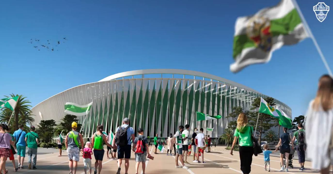 El nuevo estadio Martínez Valero del Elche CF, foto a foto