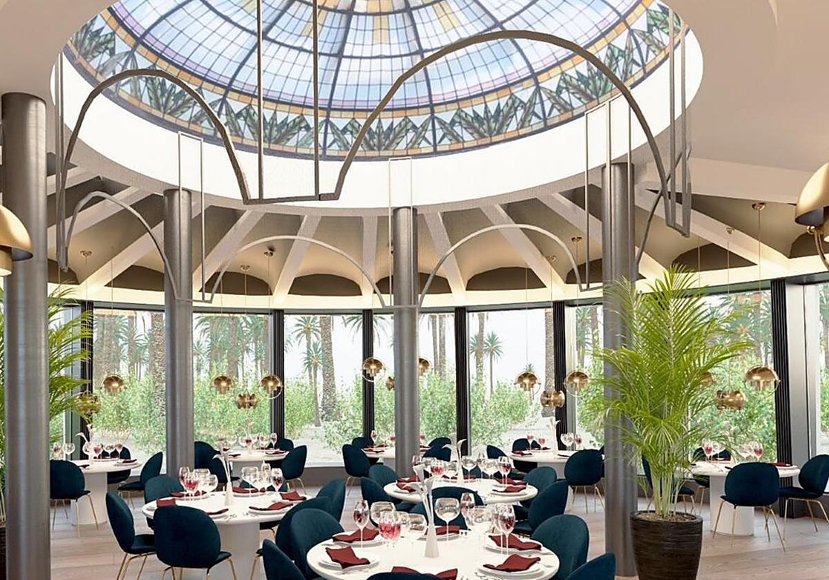 Proyecto de restauración del restaurante del Parque Municipal de Elche.