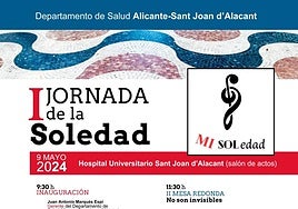 Cartel de la I Jornada de la Soledad.
