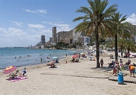Playa de la Albufereta.