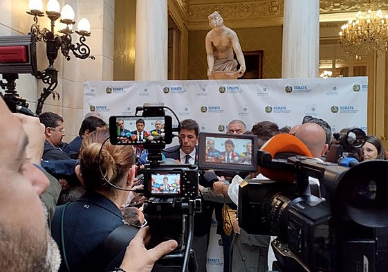 Mazón en el 45 aniversario del Trasvase Tajo-Segura.