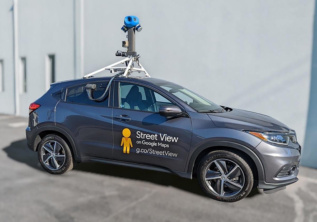 Coche de 'Street view'.