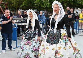 Alba Muñoz y Martina Lloret, belleas del foc de Alicante 2024.