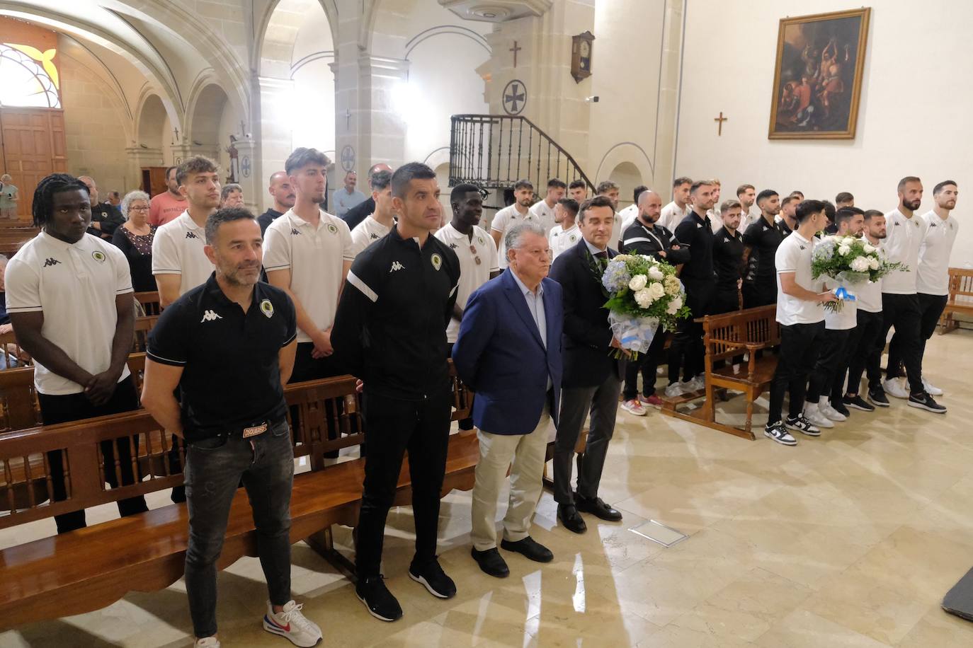 El Hércules agradece a la Santa Faz el milagro del ascenso