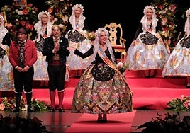 Proclamación de Alba Muñoz como bellea del foc de Alicante 2024.