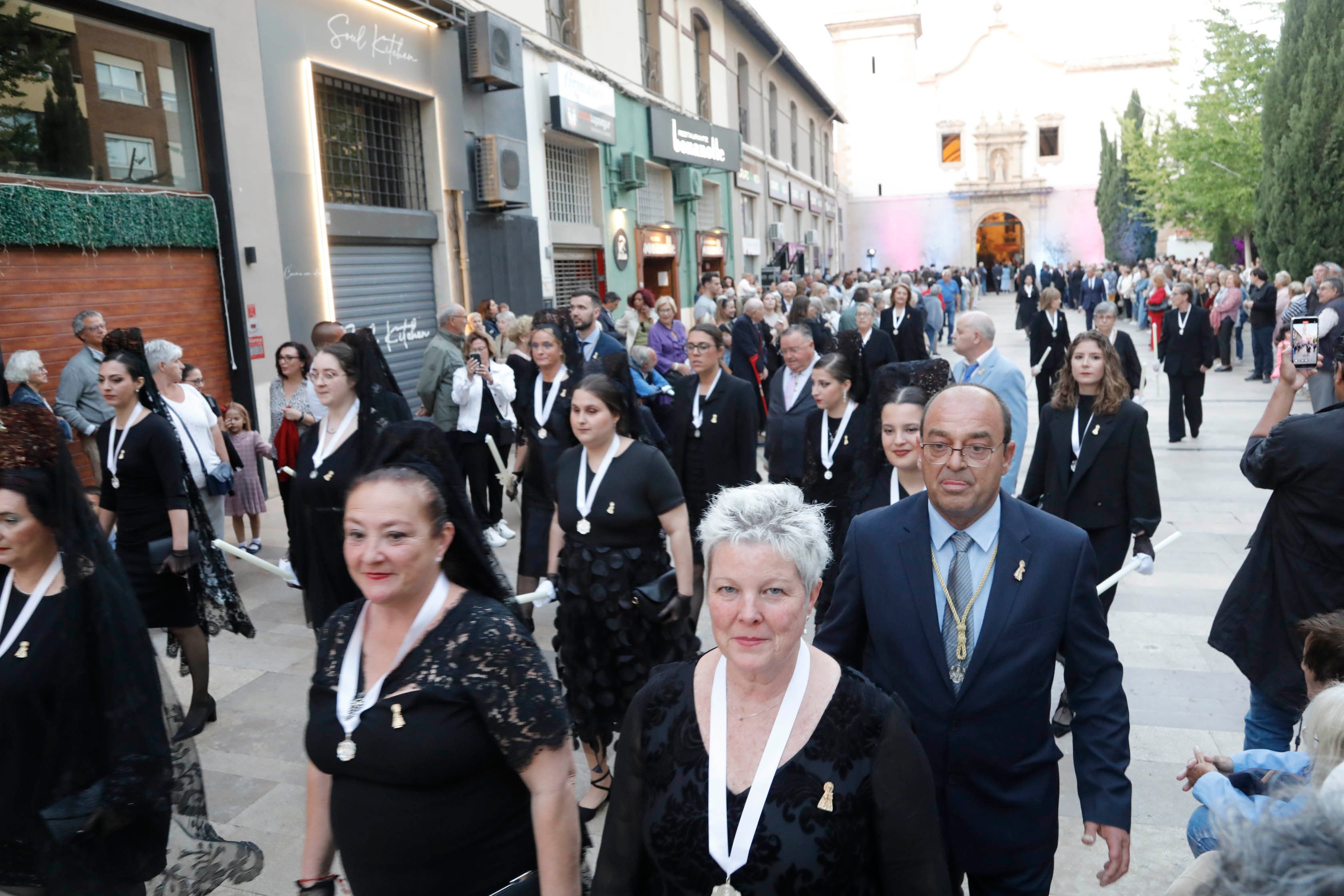 Dénia se rinde ante la Virgen de los Desamparados