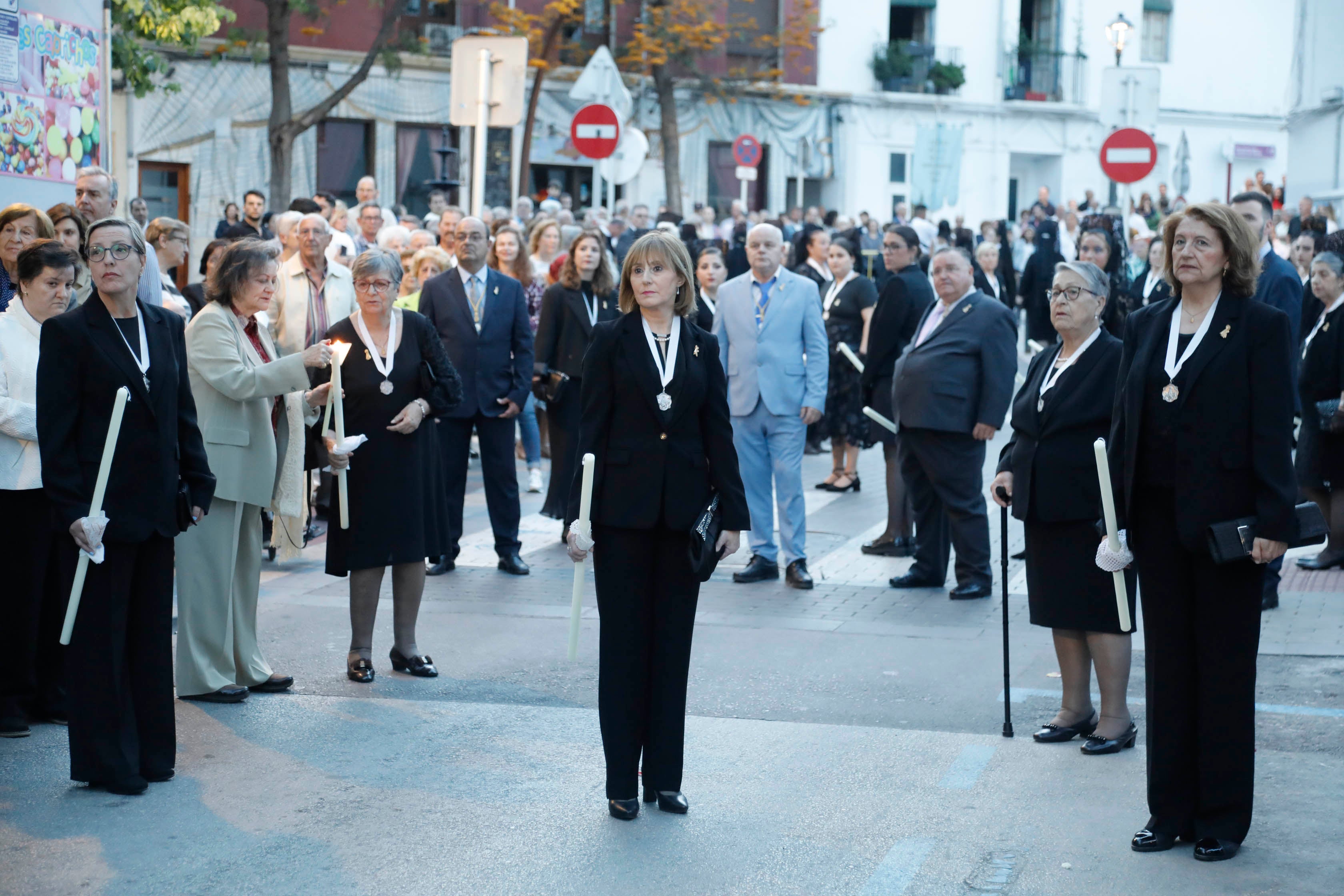 Dénia se rinde ante la Virgen de los Desamparados