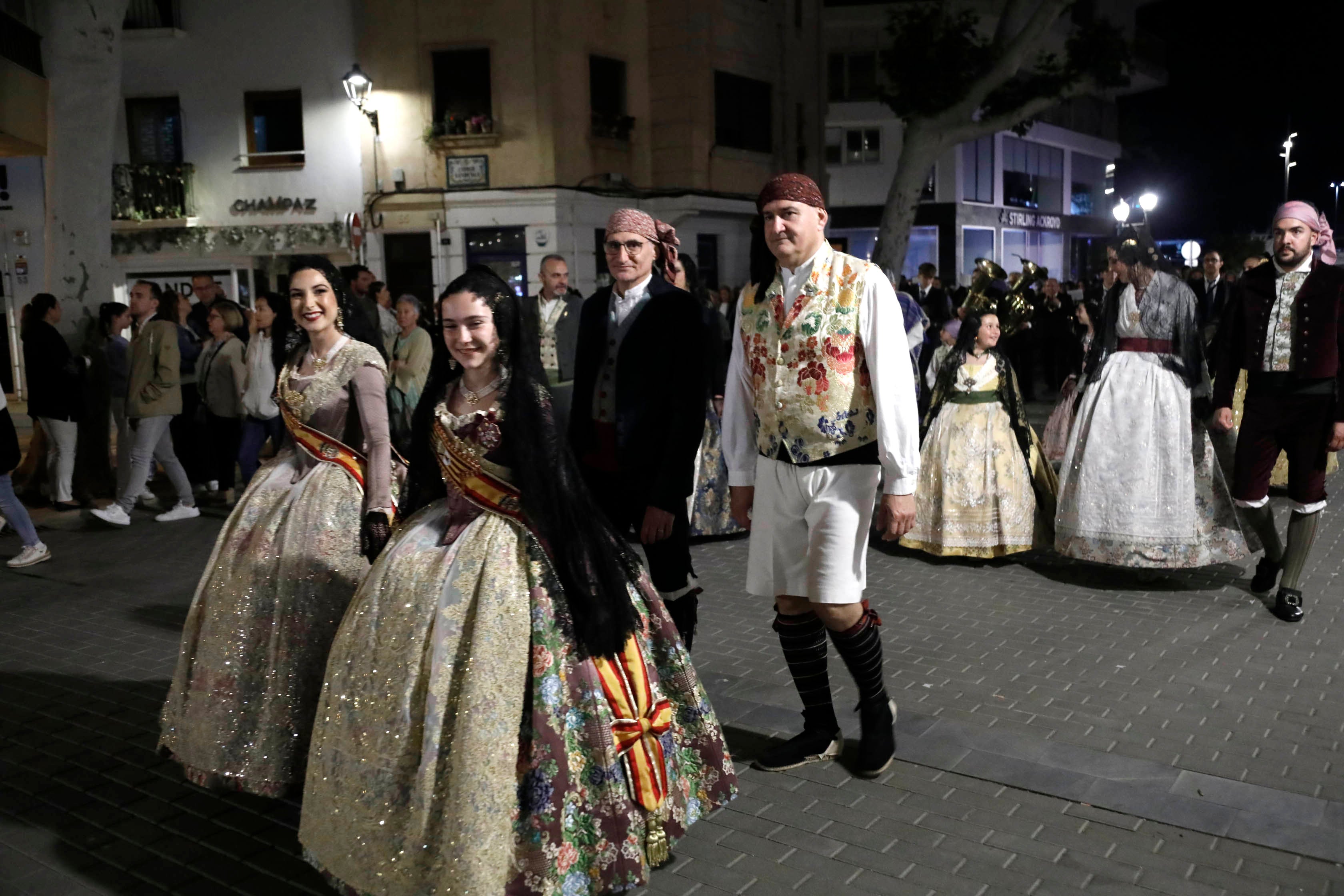 Dénia se rinde ante la Virgen de los Desamparados