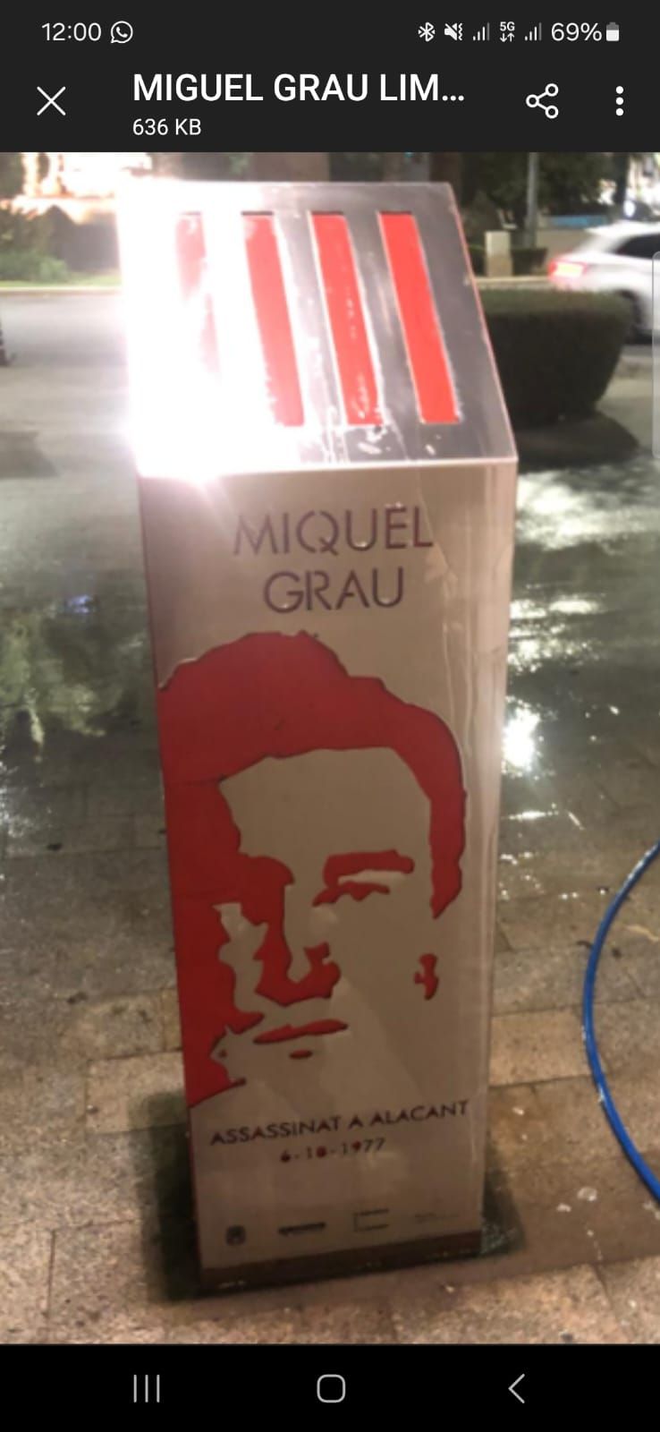 Imagen secundaria 2 - Alicante limpia de grafitis toda la zona desde la Cantera a la Albufereta