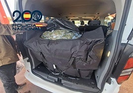 Imágenes de la operación de la Policía Nacional.