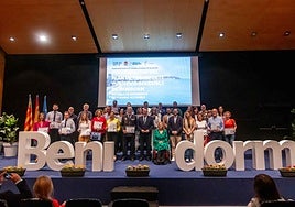 Imagen del acto celebrado hoy en el Ayuntamiento de Benidorm