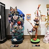 Aquaman y Topuria luchan en la Exposición del Ninot 2024