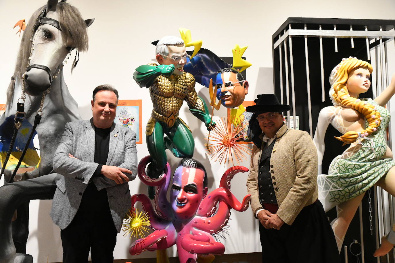 Así ha sido la inauguración de la exposición del Ninot de las Hogueras de Alicante