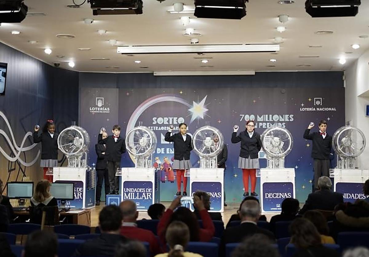 Sorteo de Lotería, en imagen de archivo.