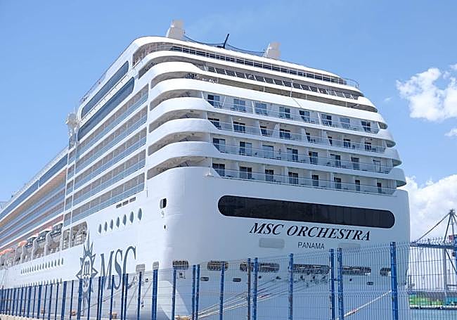 Crucero de MSC Orhcestra.