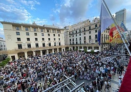 Pregón de las Hogueras de Alicante.