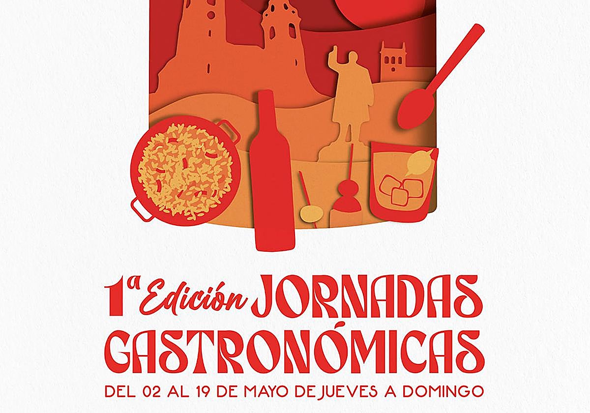 Cartel promocional de las jornadas gastronómicas.