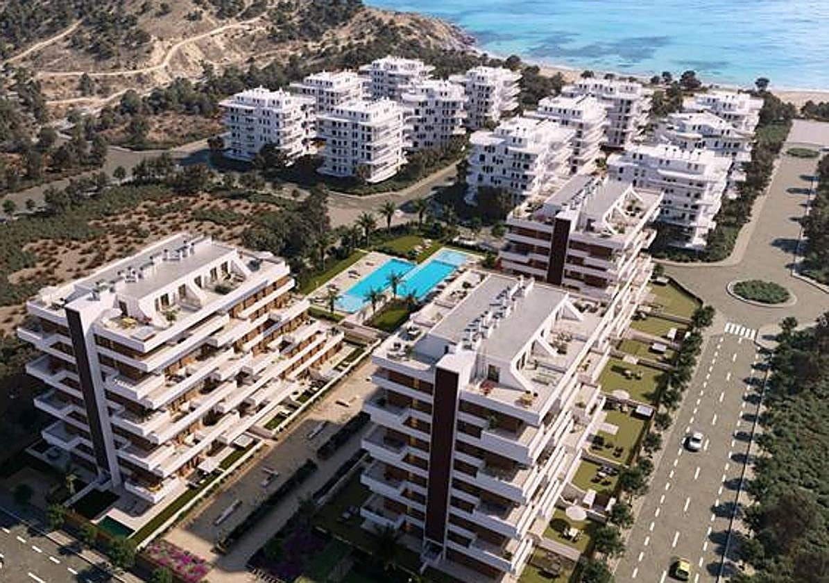 Render del nuevo residencial de La Vila.