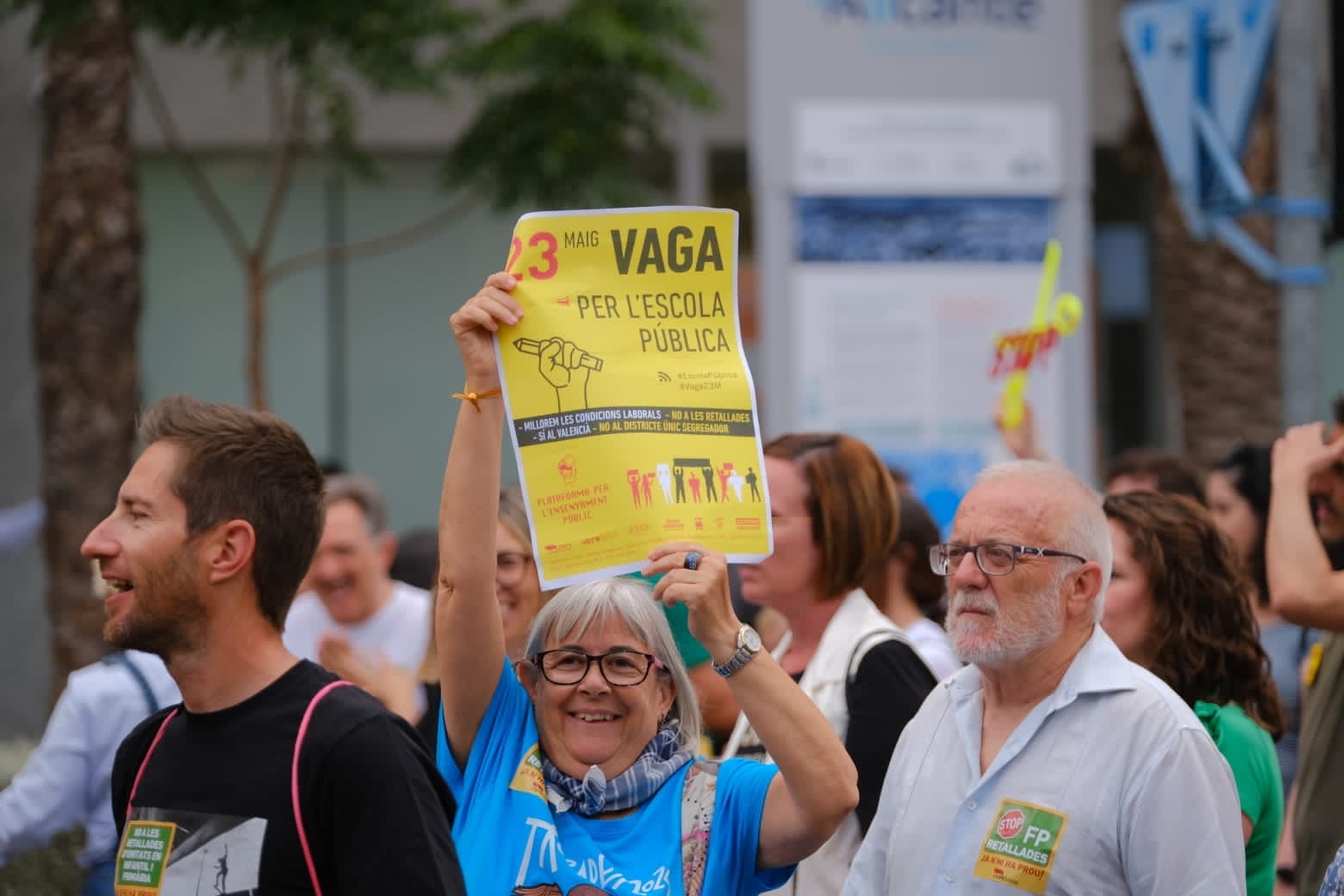 La marea verde toma Alicante en defensa de la educación pública